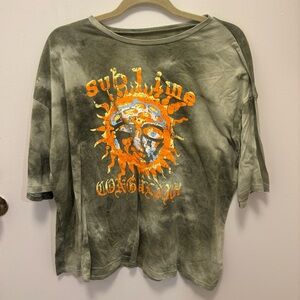 Sublime Graphic Oversized T-Shirt